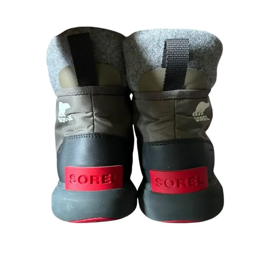 Sorel Womens Explorer II Carnival Felt Boot Snow Winter Waterproof Sage Stone 11 - Picture 8 of 11